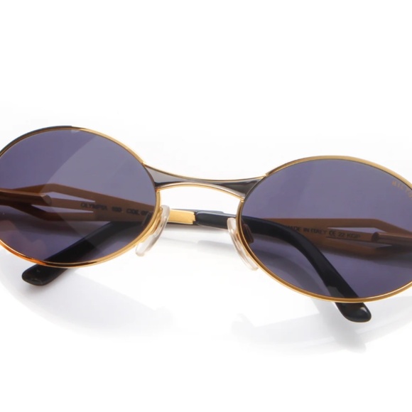 HILTON OLYMPIA Sunglasses in Gold - 100 04 22 KGP MSRP $600 - BNIB